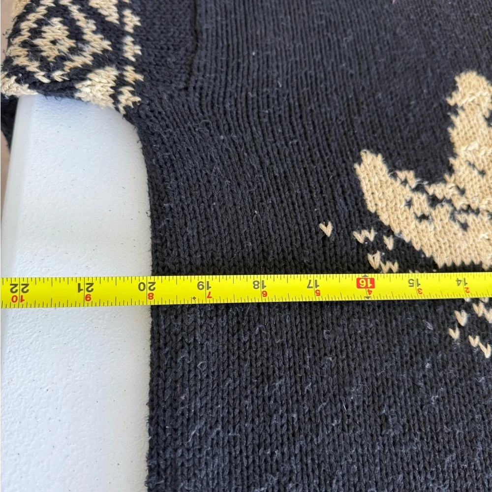 Polo Ralph Lauren vintage canoe row boat geometric graphic sweater size Medium - Picture 6 of 10